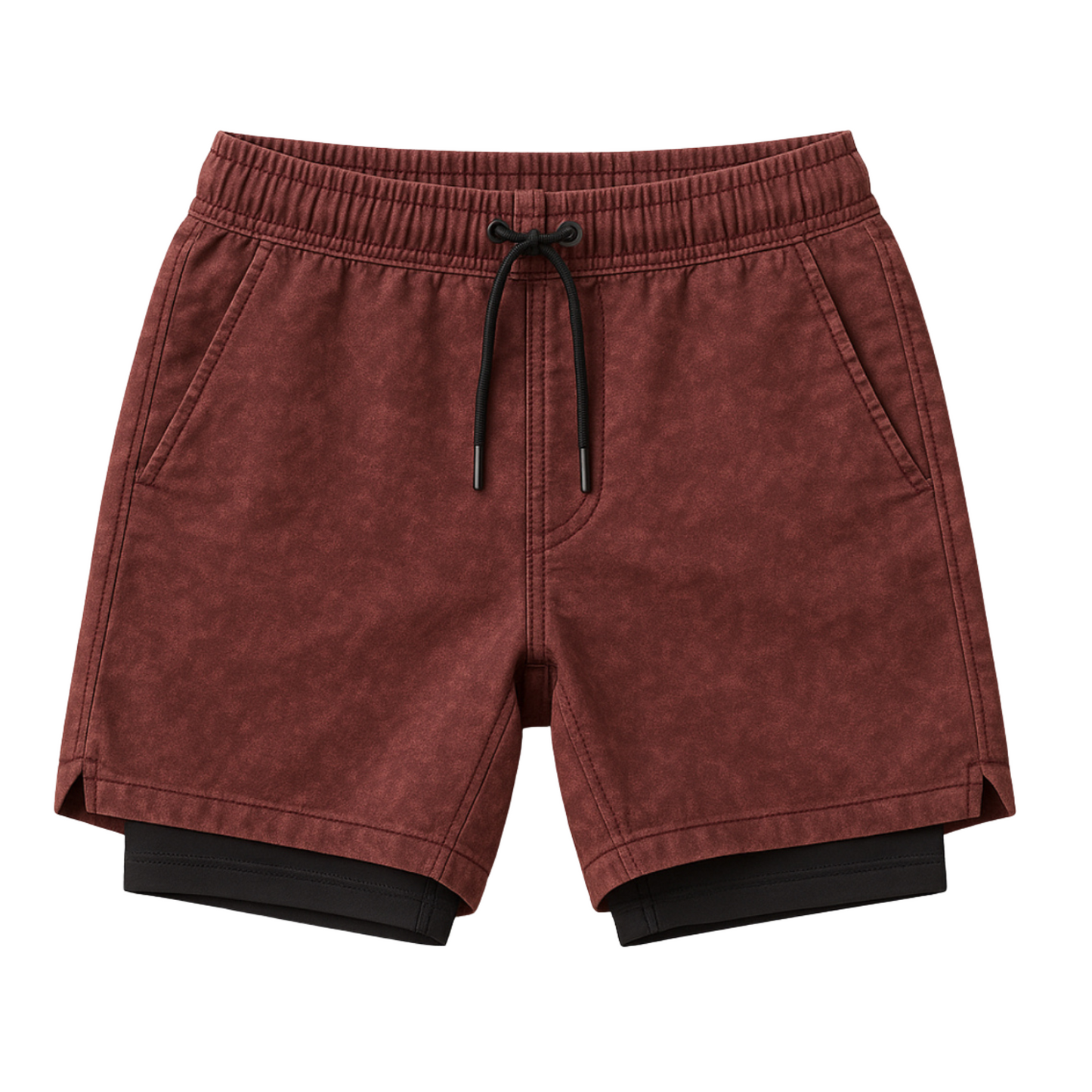 MOVRA Move Shorts -Deep Burgundy - Acid